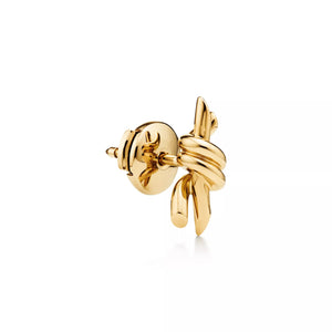 Knot Small Sculpted Earrings