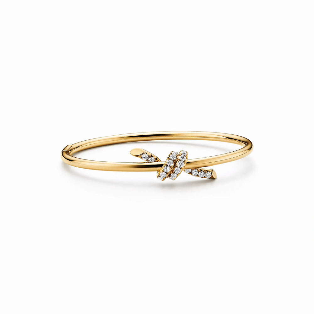 Knot Wire Radiance Bangle Bracelet