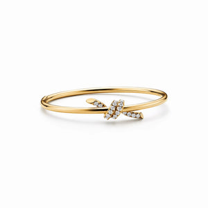 Knot Wire Radiance Bangle Bracelet