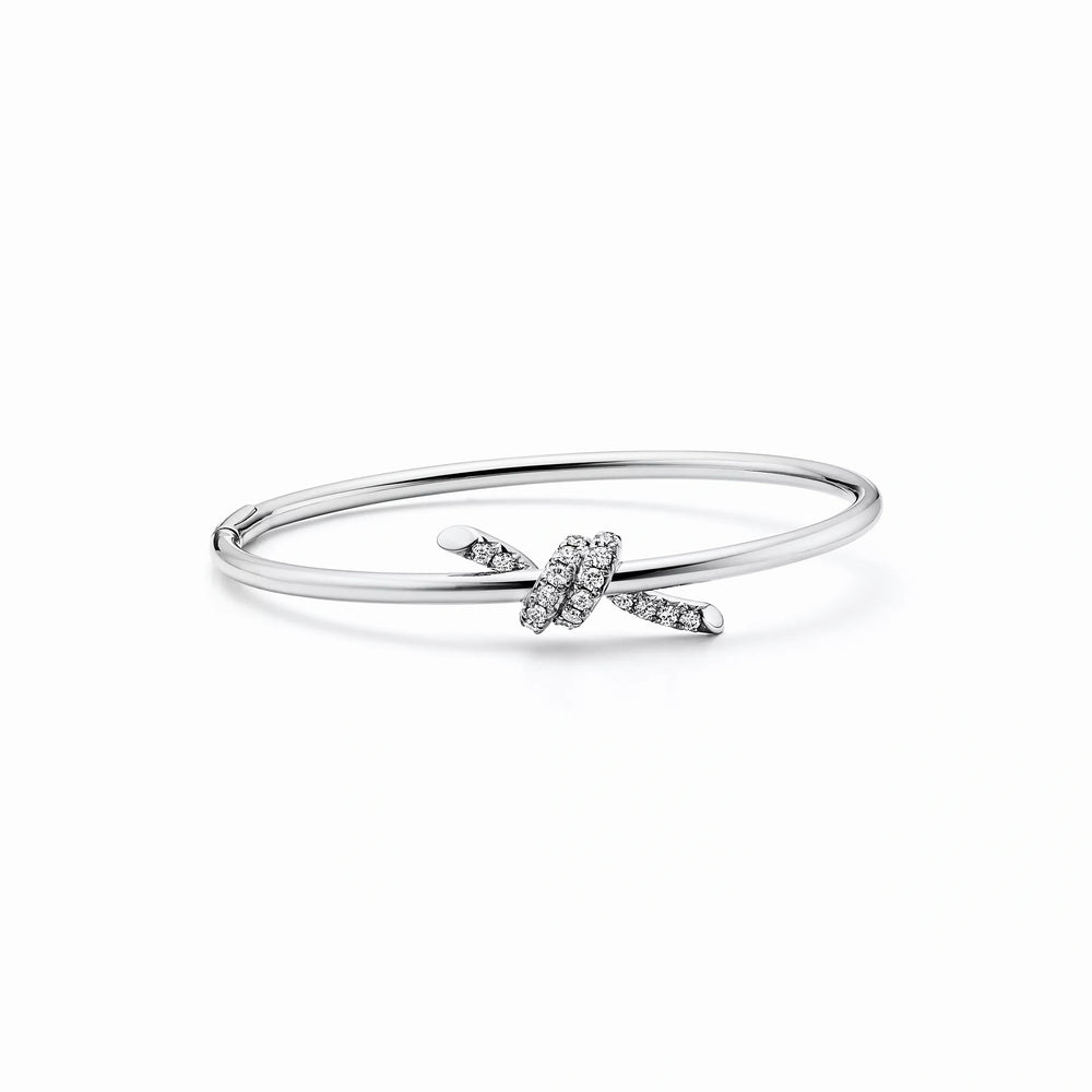 Knot Wire Radiance Bangle Bracelet