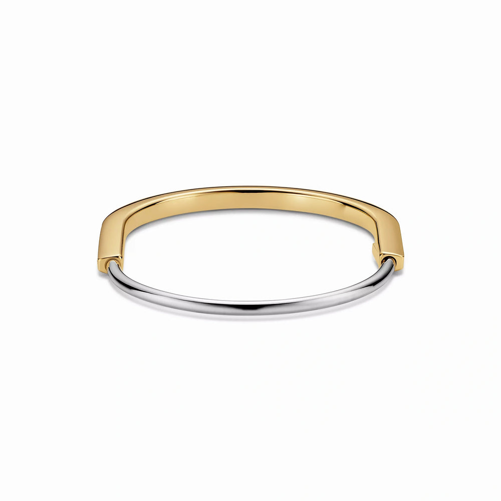 Lock Narrow Bangle Bracelet