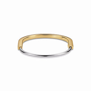 Lock Narrow Bangle Bracelet