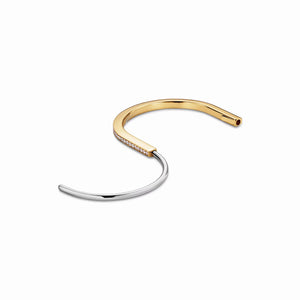 Lock Narrow Bangle Bracelet
