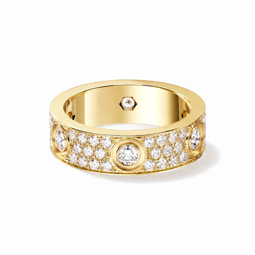 Love Classic Paved Ring