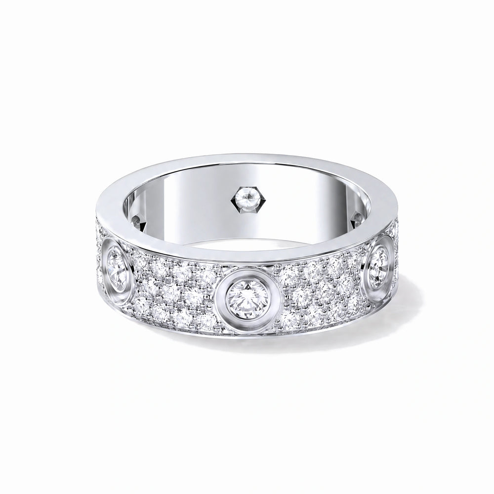 Love Classic Paved Ring