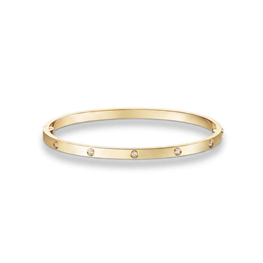 Love Ten-Stone Petite Bangle Bracelet