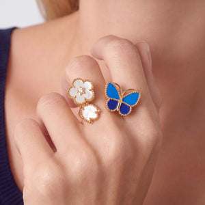 Lucky Animals Papillon Garden Ring