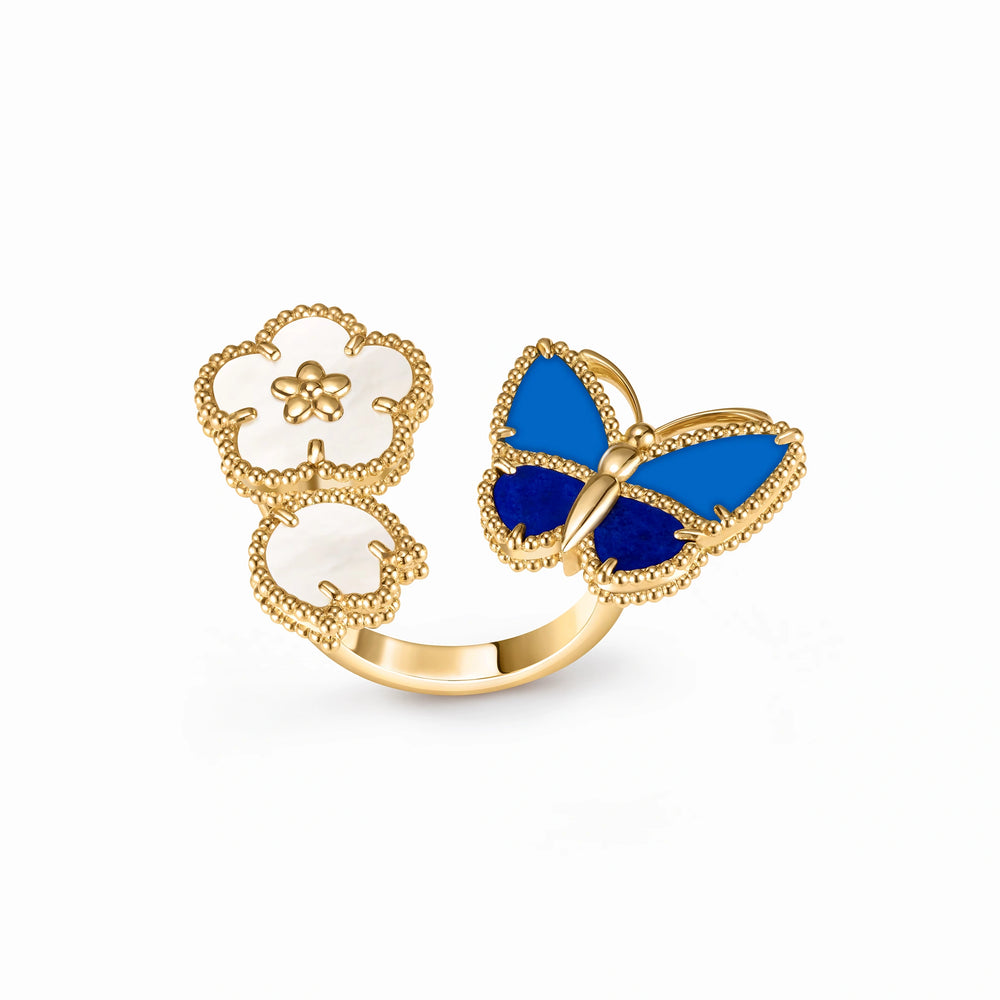 Lucky Animals Papillon Garden Ring