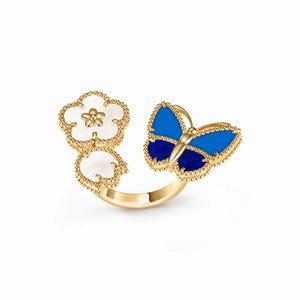 Lucky Animals Papillon Garden Ring