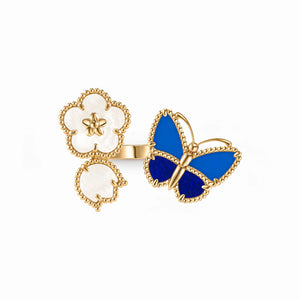 Lucky Animals Papillon Garden Ring