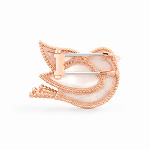 Lucky Spring Colombe Nacre Brooch