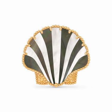 Lucky Spring Coquille Nacree Brooch