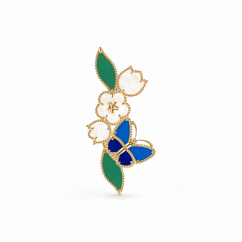 Lucky Spring Papillon Jardin Brooch