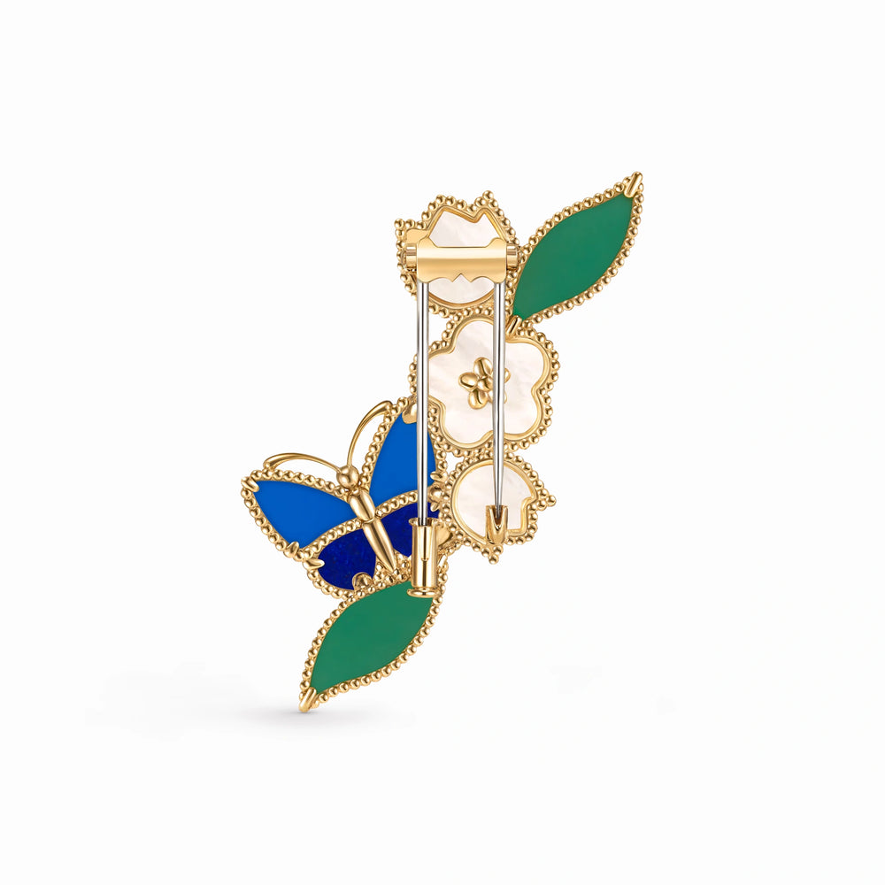 Lucky Spring Papillon Jardin Brooch
