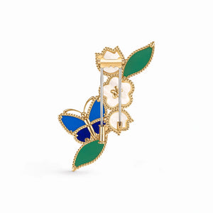 Lucky Spring Papillon Jardin Brooch