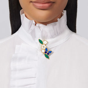 Lucky Spring Papillon Jardin Brooch