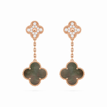 Magic Alhambra 2 Motif Earrings