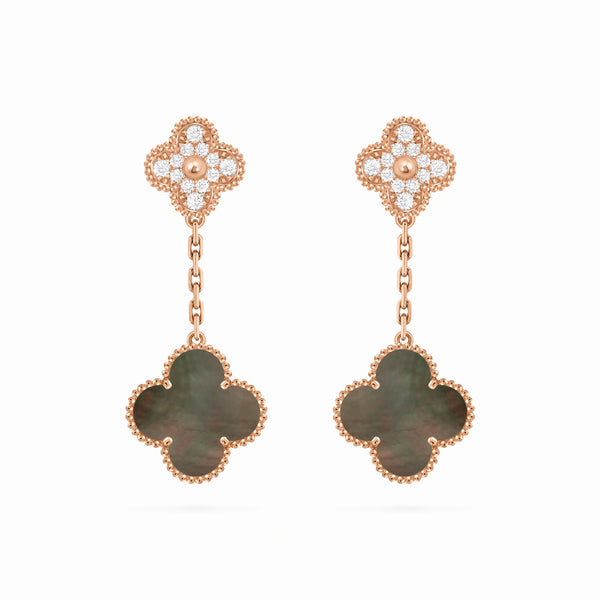 Magic Alhambra 2 Motif Earrings