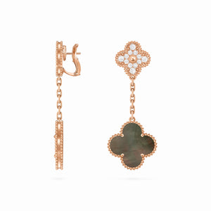 Magic Alhambra 2 Motif Earrings