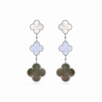 Magic Alhambra 3 Motif Earrings