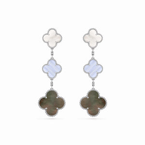 Magic Alhambra 3 Motif Earrings