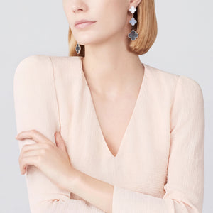 Magic Alhambra 3 Motif Earrings