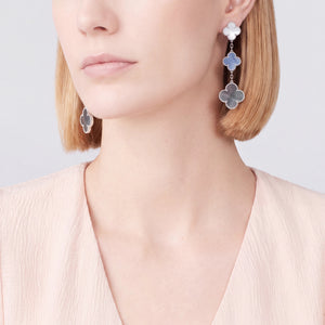Magic Alhambra 3 Motif Earrings
