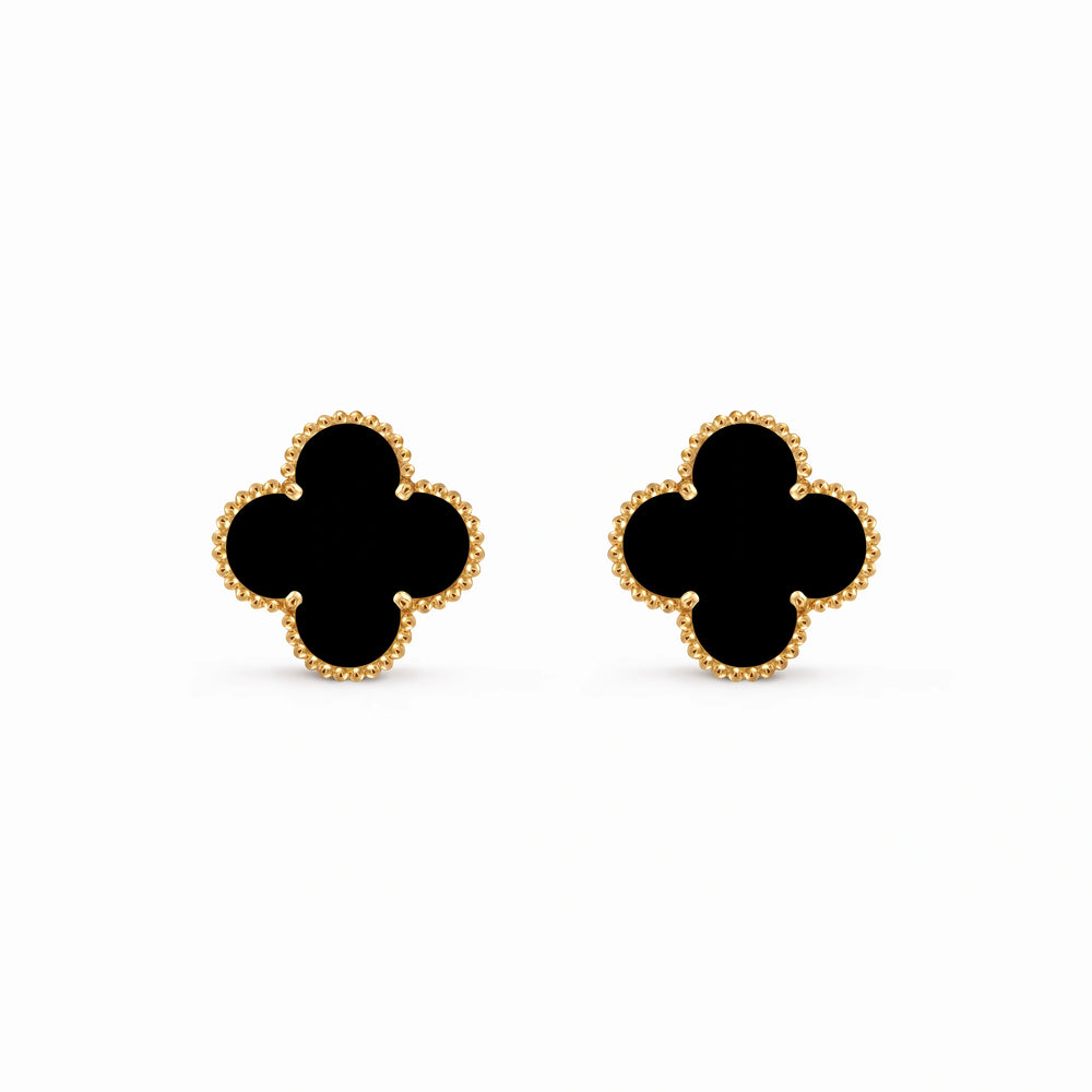 Magic Alhambra Noire Earrings