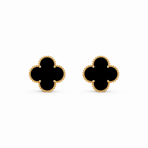 Magic Alhambra Noire Earrings