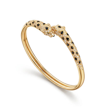 Panthere Half-Pavé Small Bracelet