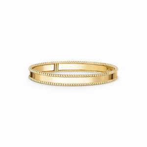 Perlee Beaded Edge Bracelet