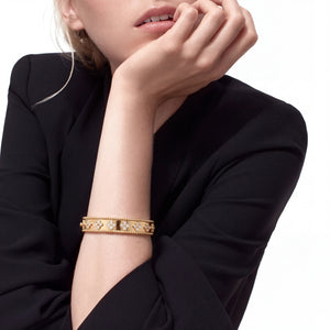 Perlee Clovers Signature Bangle