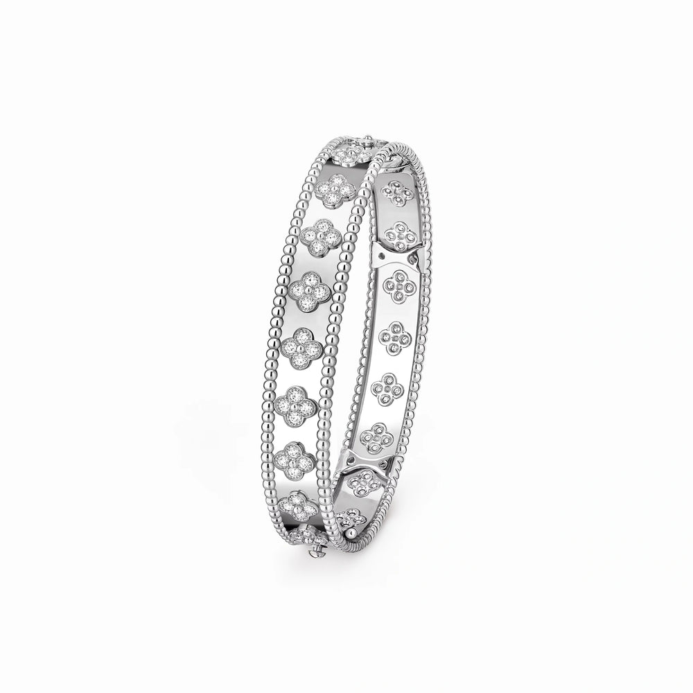 Perlee Clovers Signature Bangle