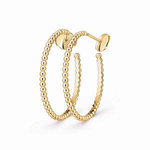 Perlee Pearls Lumiere Hoop Earrings