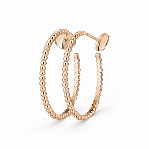Perlee Pearls Lumiere Hoop Earrings