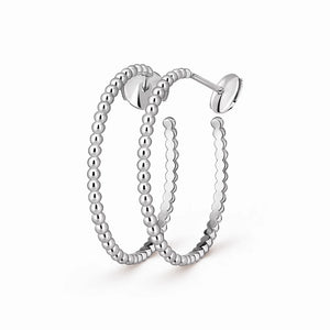 Perlee Pearls Lumiere Hoop Earrings