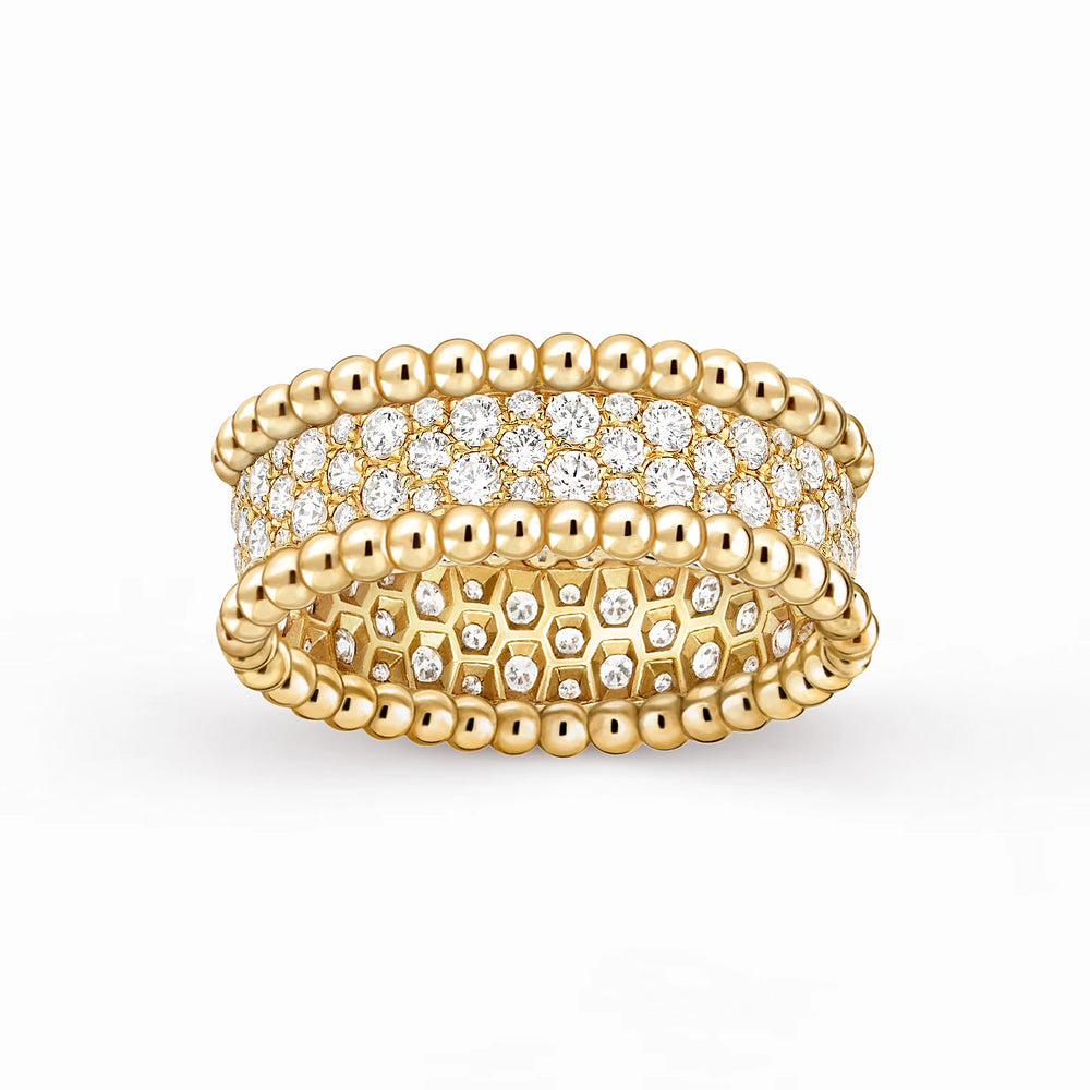 Perlee Radiant Pavé Band Ring