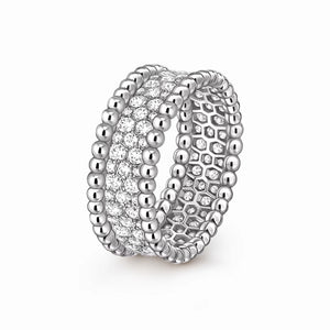 Perlee Radiant Pavé Band Ring