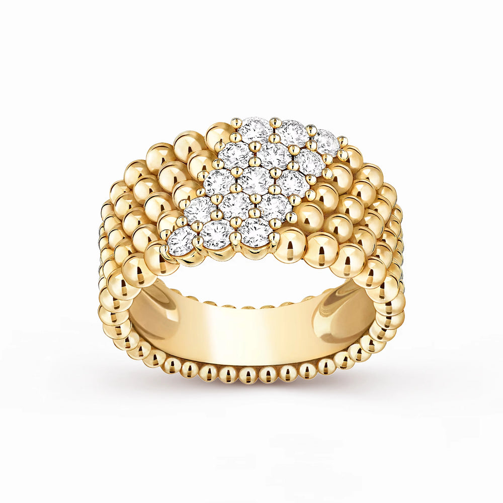 Perlee Signature Radiance Pavé Ring