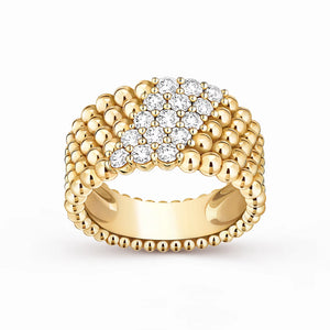 Perlee Signature Radiance Pavé Ring