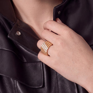 Perlee Signature Radiance Pavé Ring