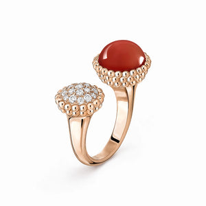 Perlee Turquoise Celestial Duo Ring