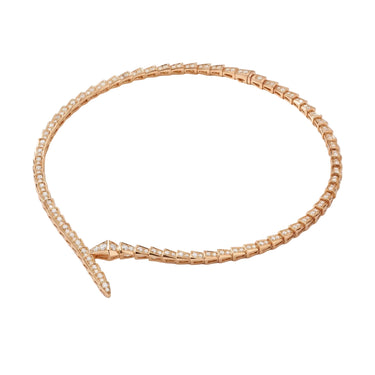 Serpenti Pave Wrap Necklace