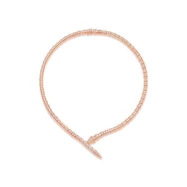 Serpenti Riviera Pave Necklace