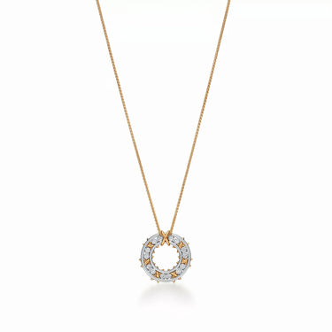 Sixteen Stone Orbit Necklace
