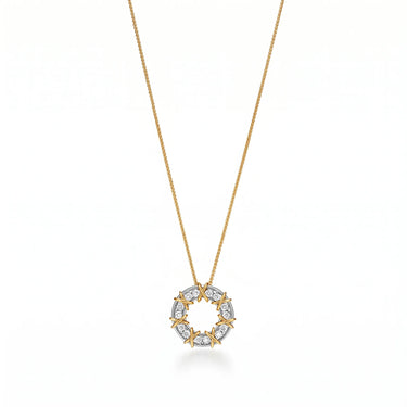 Sixteen Stone Orbit Necklace
