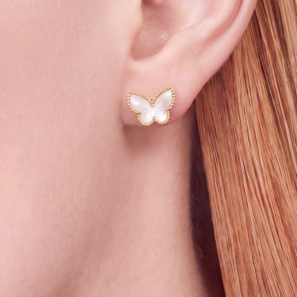 Sweet Butterflies Nacre Earrings