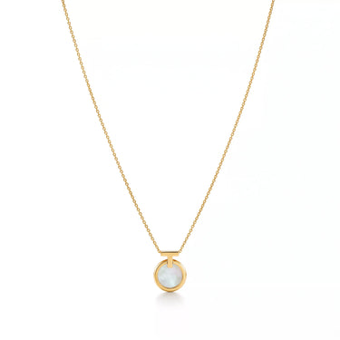 T Circle Lumiere Necklace