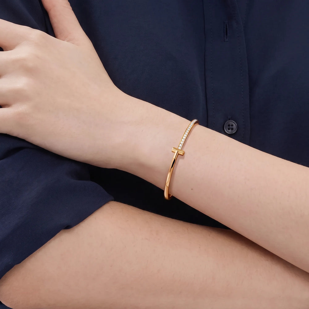 T1 Narrow Pavé Bracelet