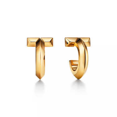 T1 Sculpted Hoop Earrings